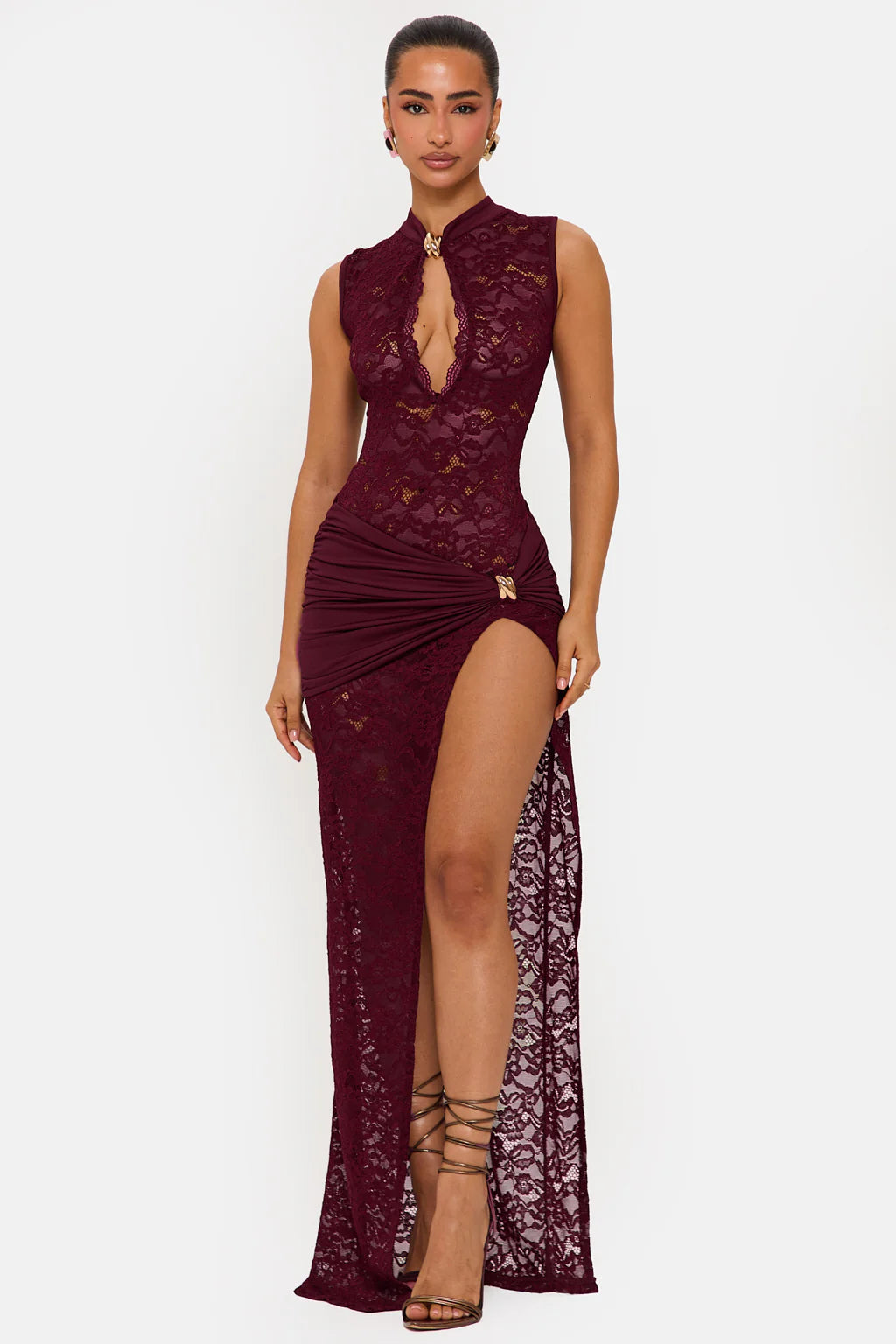 Ethereal Charm Lace Dress