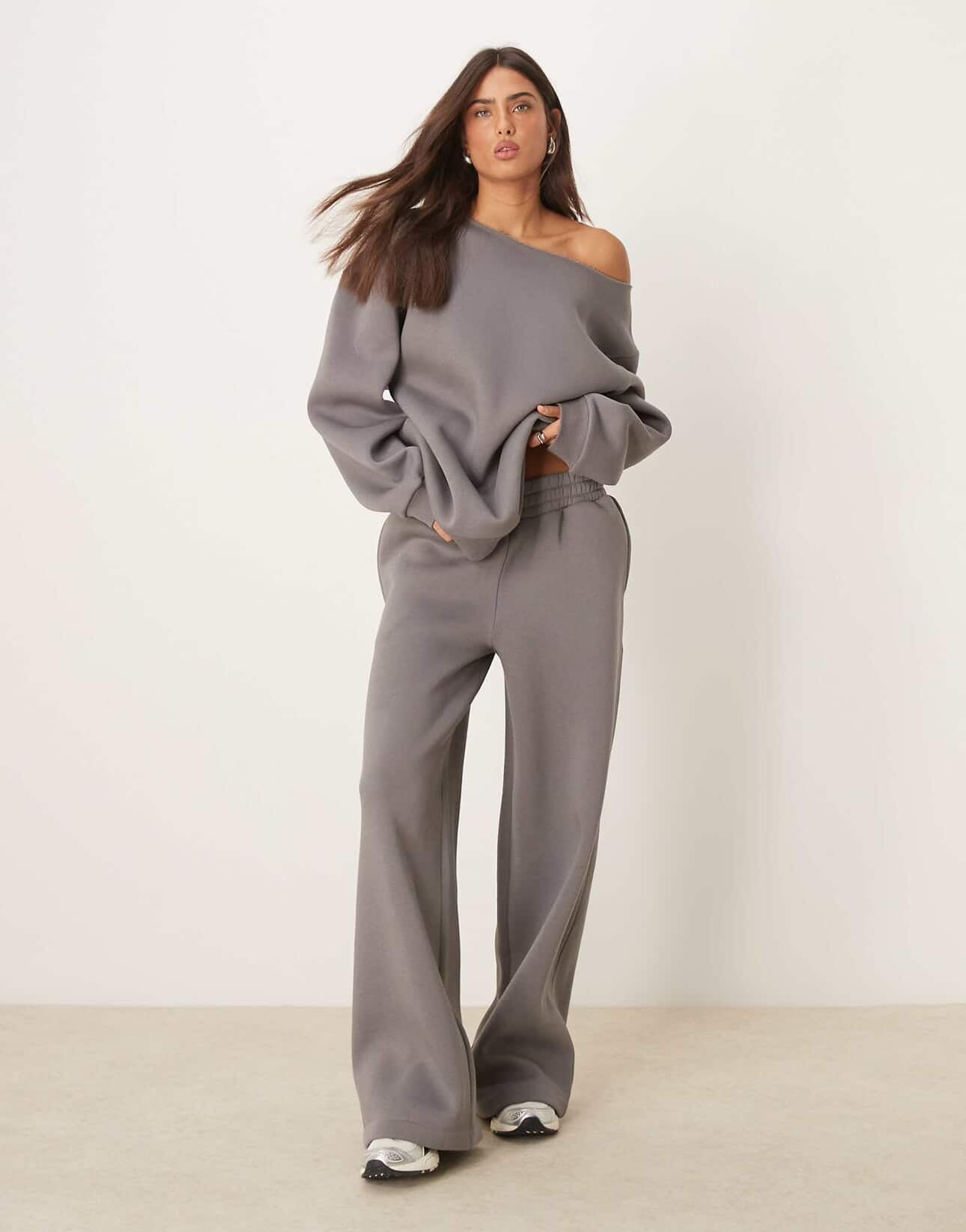 Off-Shoulder Flow Set