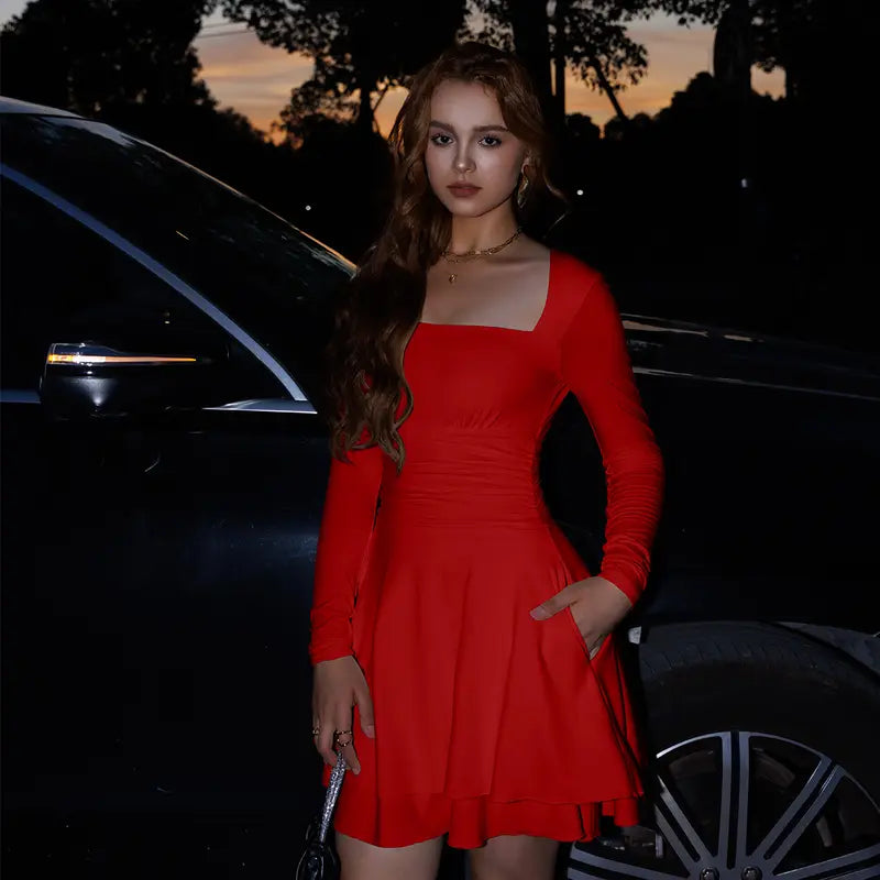 Petal Glow Dress