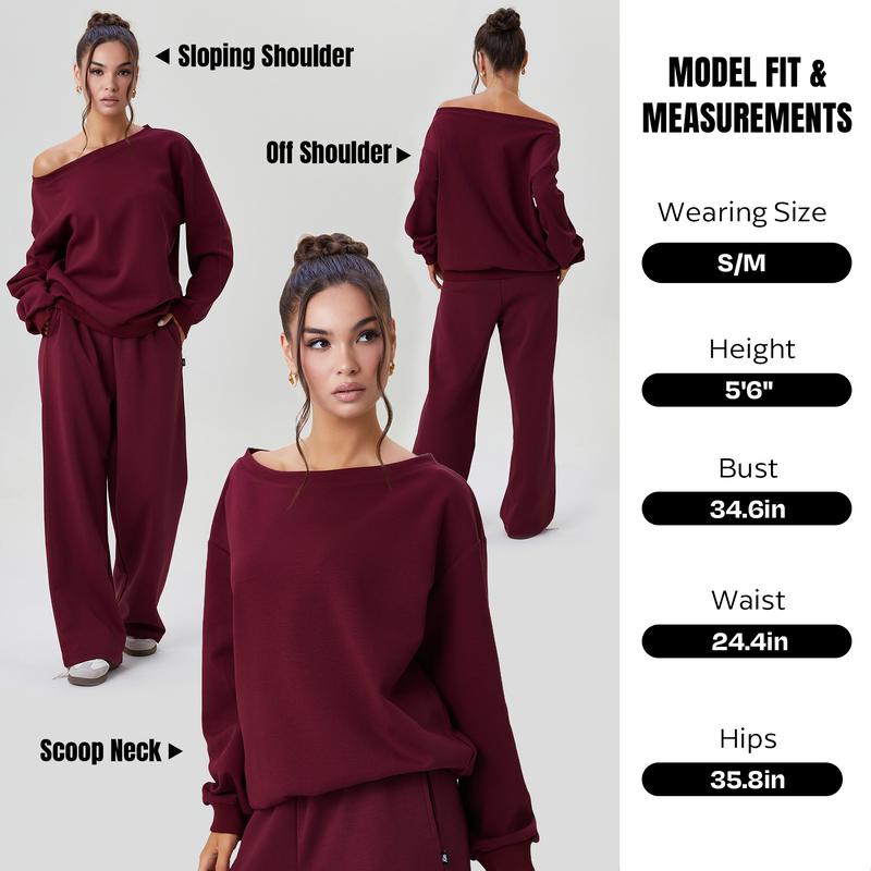 Off-Shoulder Flow Set