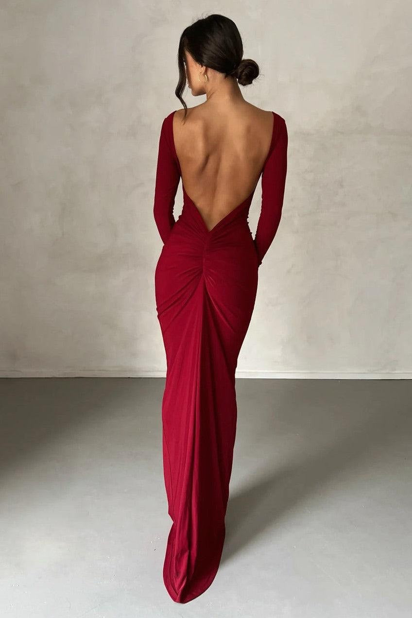 Belica Gown - Wine
