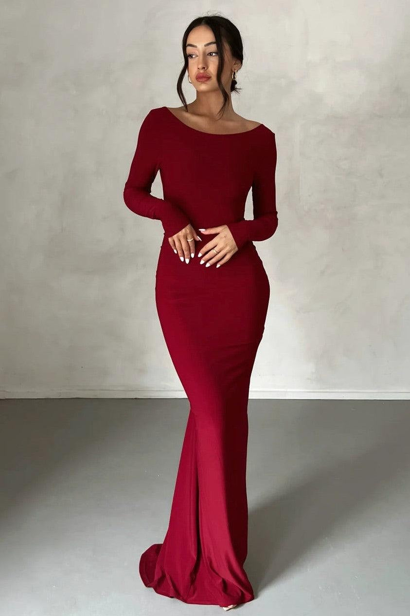 Belica Gown - Wine