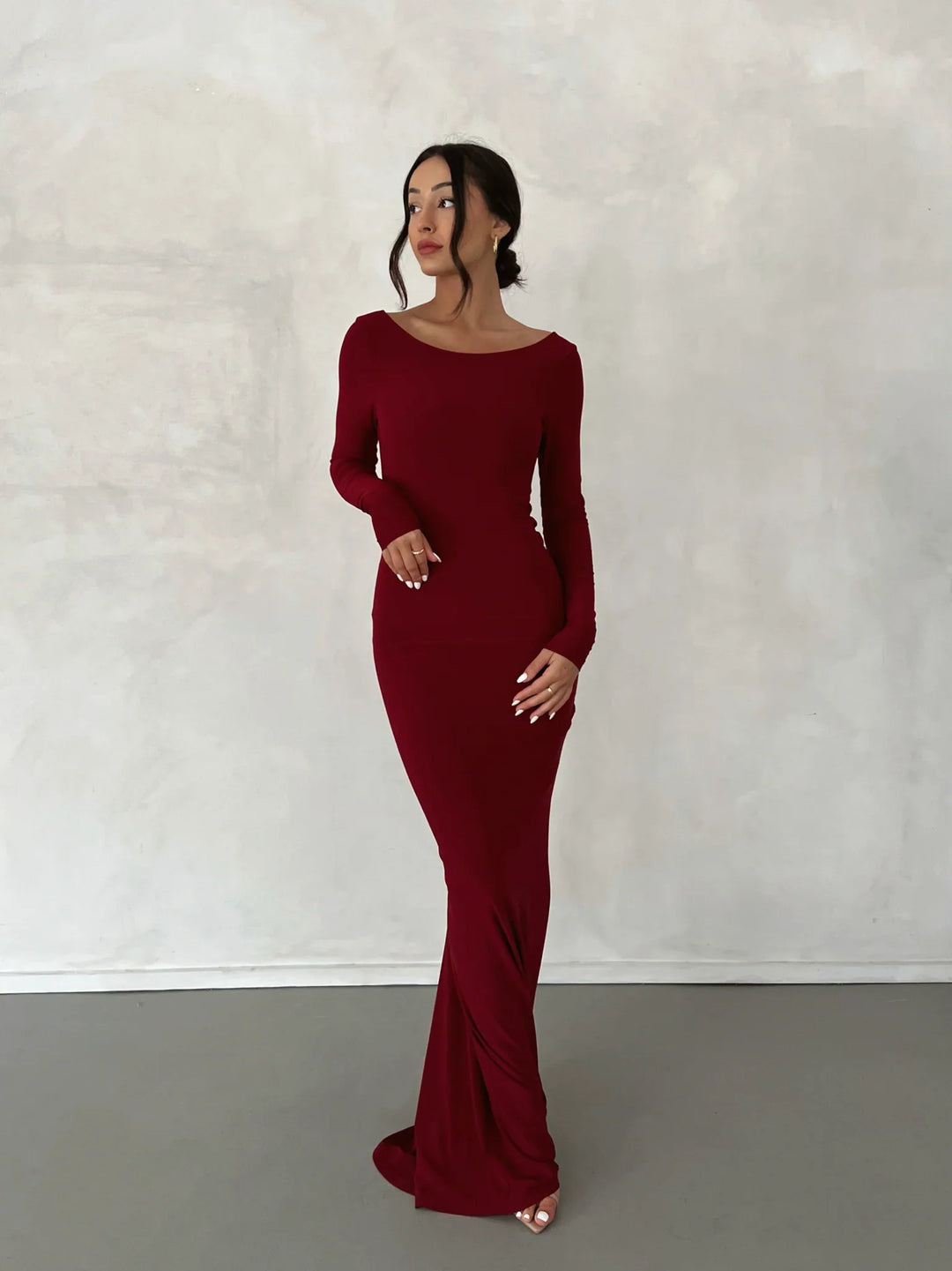 Belica Gown - Wine