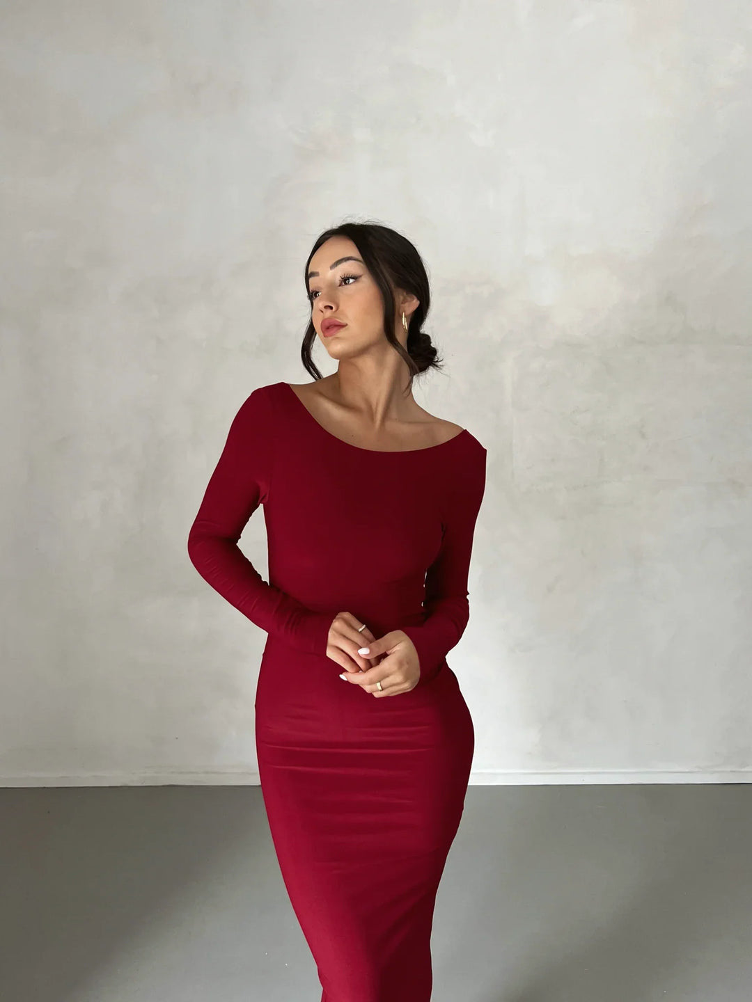 Belica Gown - Wine