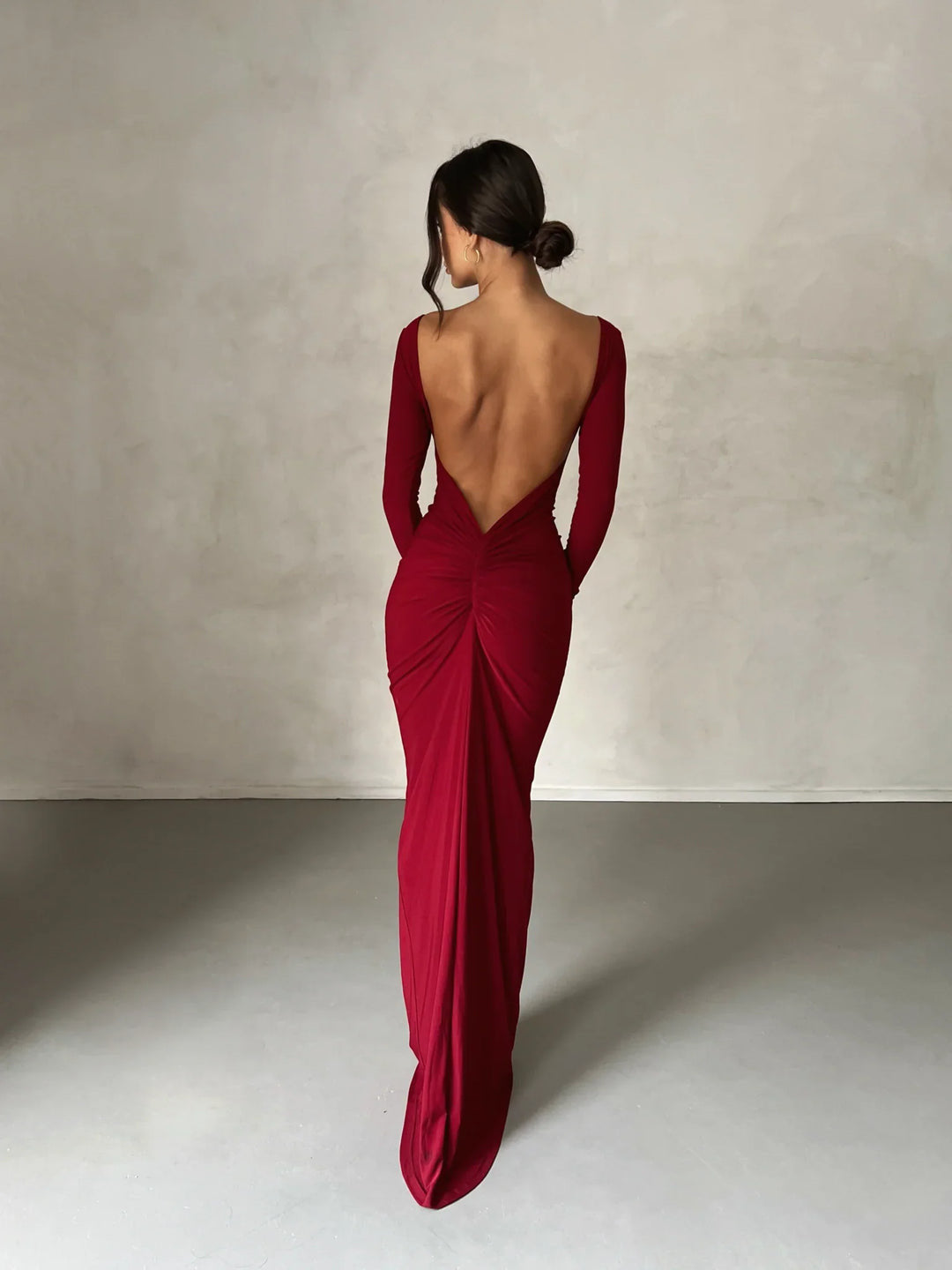 Belica Gown - Wine