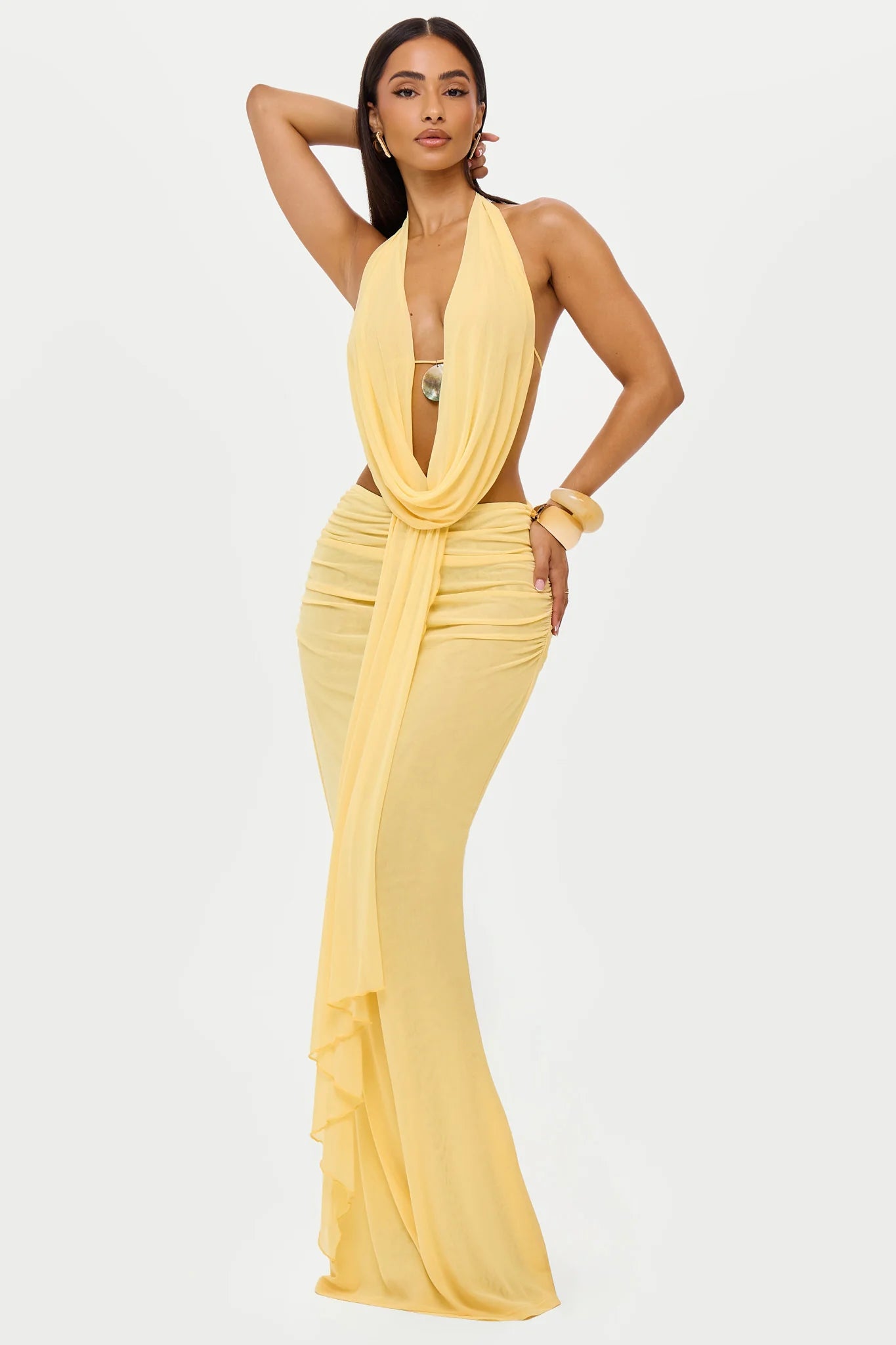 Oceana Pearl Mesh Top